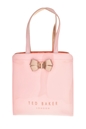 TED BAKER-Γυναικεία τσάντα KRISCON BOW DETAIL SMALL ICON ροζ